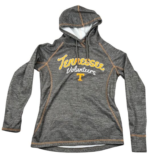 Colosseum Womens Hoodie Sweatshirt Medium Tennessee Volunteers Pullover Gray - Picture 1 of 9